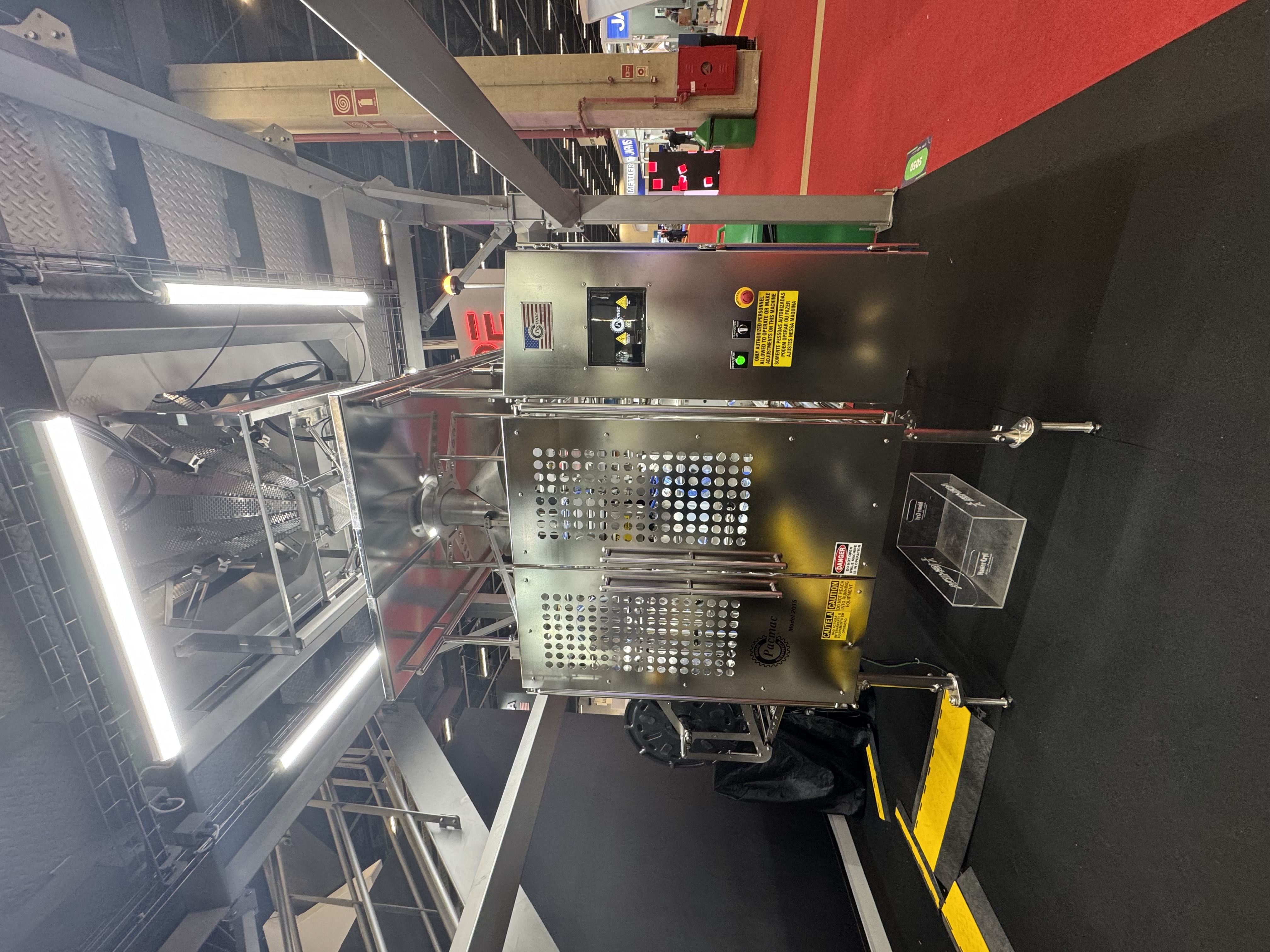 Pacmac equipment at trade show